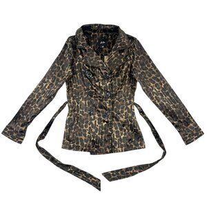 Dots Leopard Print Jacket